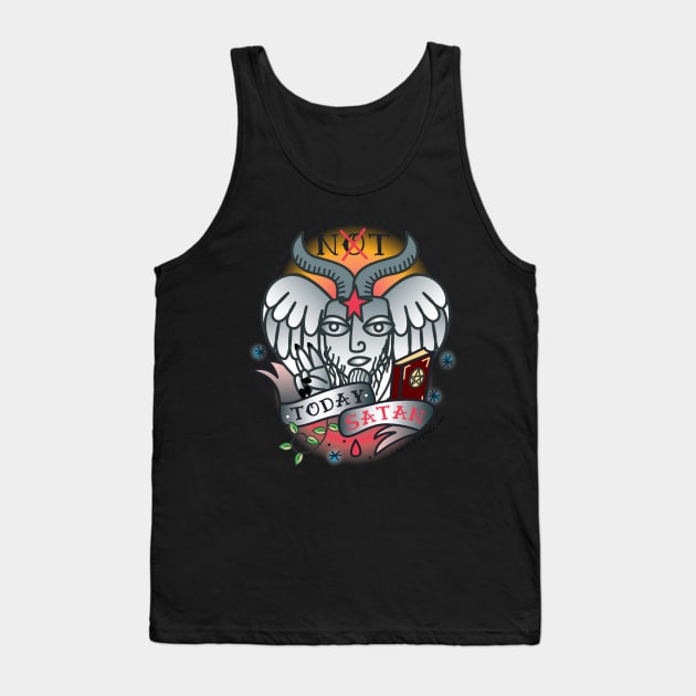 Not today Satan! Tank Top by LADYLOVE